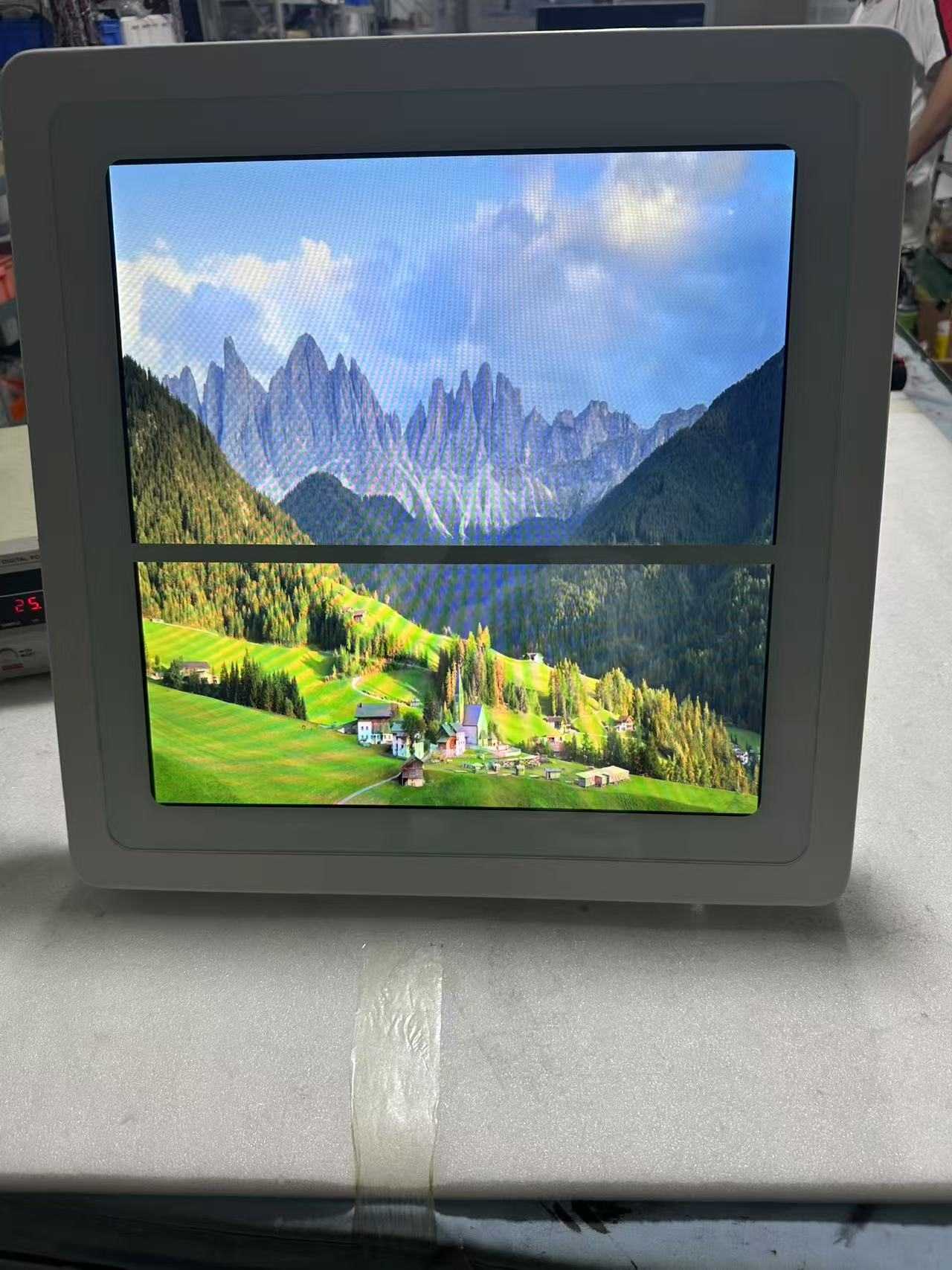 19.2Inch Square Touch Monitor Wall Mount Wall Mounted Dualto-Pixto