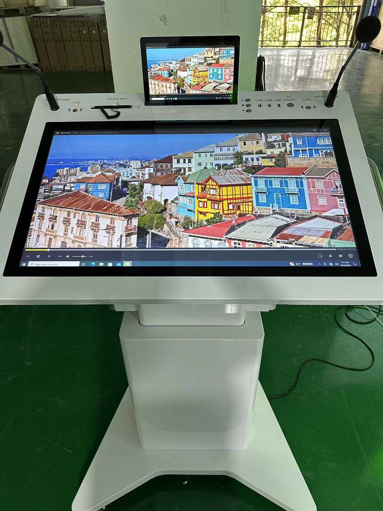 32 '' 'LCD ແບບໂຕ້ຕອບ LCD LCD LCD ຫນ້າຈໍຫນ້າຈໍທີ່ສະຫຼາດ